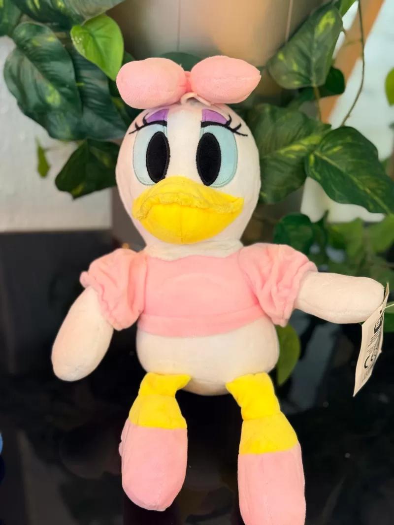 Pembe Elbiseli Ördek Peluş Oyuncak – Sevimli Peluş Hediye