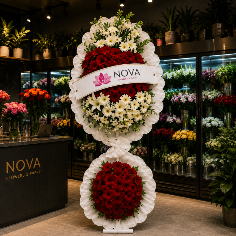 Nova Supreme İki Katlı Açılış ve Kutlama Çelengi