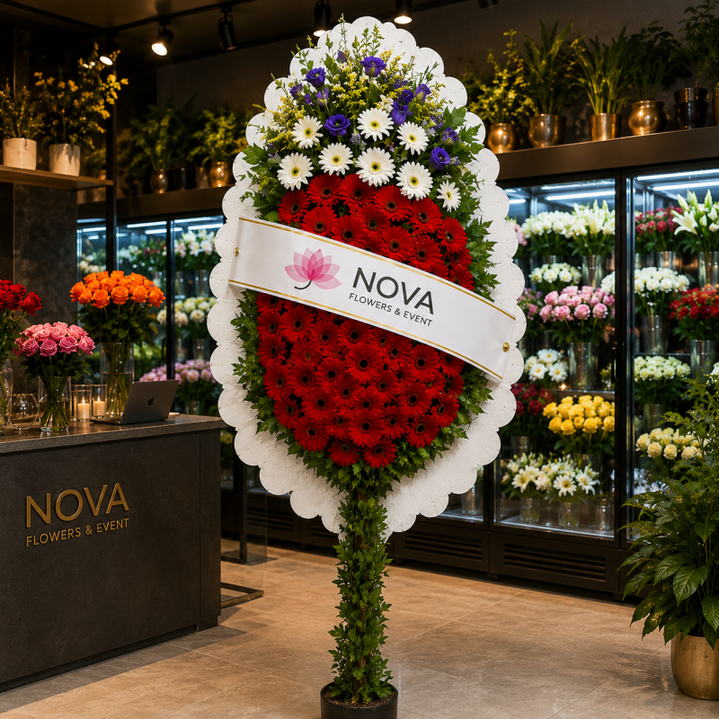 Nova Orchid Premium Kutlama Çelengi